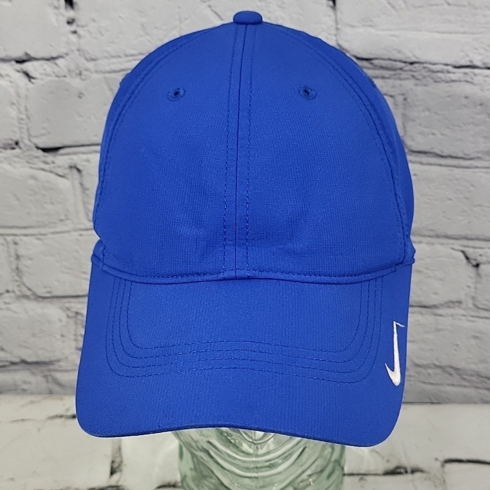 Nike Golf Hat Mens One Size Blue Adjustable Ball‎ Cap